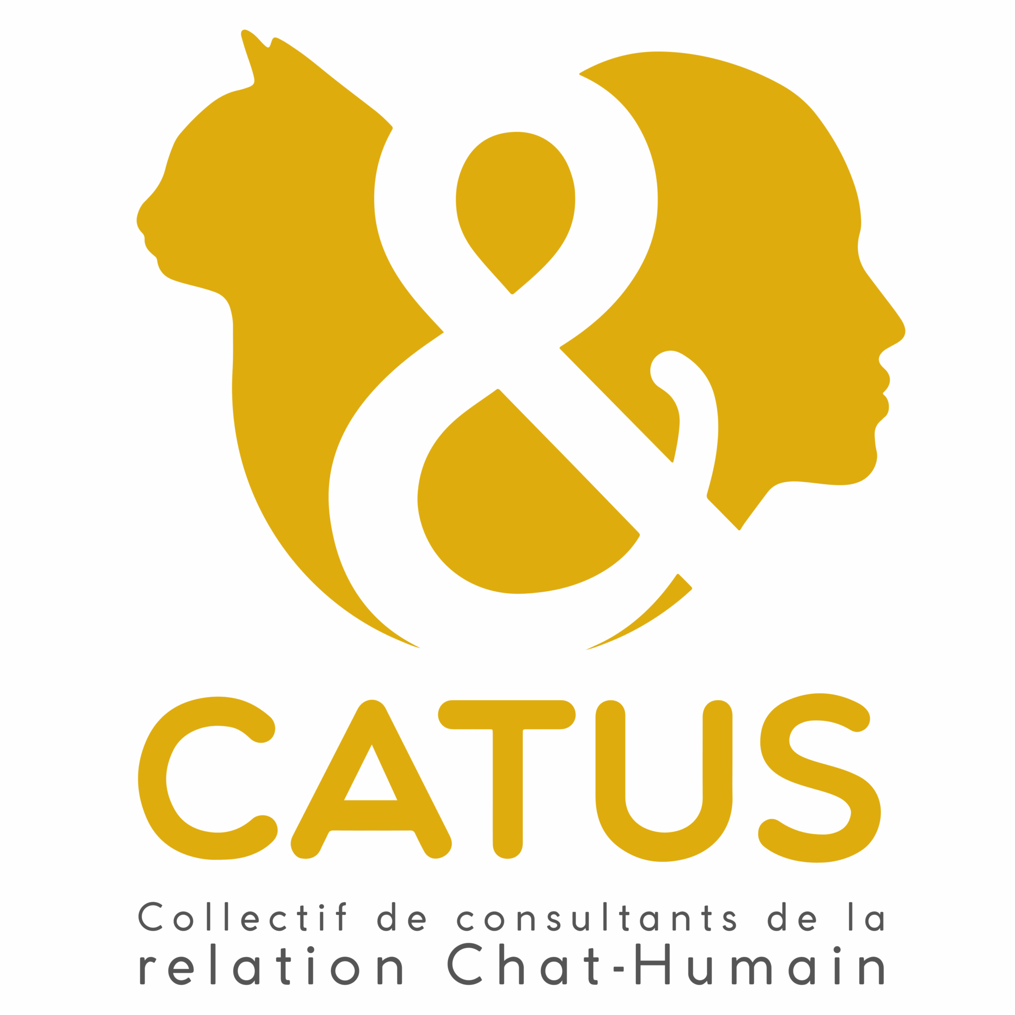 Logo de Catus, collectif regroupant des comportementalistes chat.